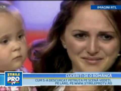 Petruta kupper  - Romanian girl panflute singer TV Show.avi