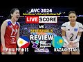 PHILIPPINES vs KAZAKHSTAN | REVIEW Semifinals AVC 2024 Women's Volleyball Challenge Cup Live Score