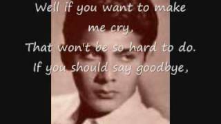 Paul Anka-Teenager In Love (With Lyrics)