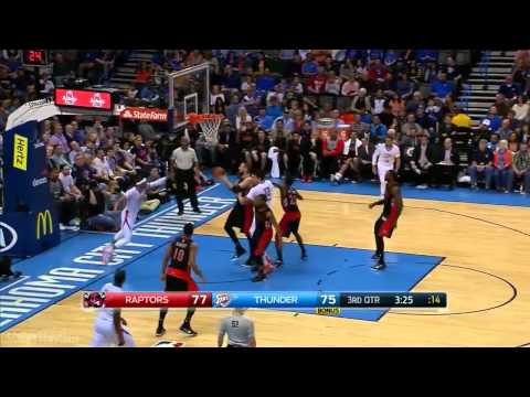 Russell Westbrook 30 Points Highlights | Raptors vs Thunder | March 8, 2015 | NBA 2014-15 Season