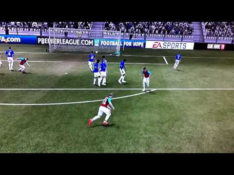 90th Min Free kick form Beckham