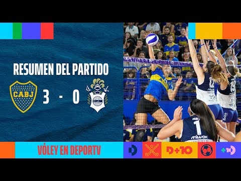 Boca Juniors 3-0 Gimnasia LP - RESUMEN - Liga Argentina Femenina de Voley - Semifinal - Juego 1