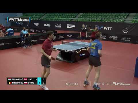 Anders Lind/Bence Majoros vs Cedric Nuytnck/Jakub Dyjas | MD | WTT Contender Muscat 2022 (QF)