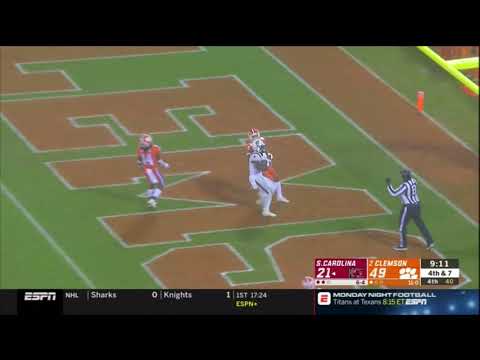 2018 USC vs Clemson - Deebo Samuel 32 Yd Touchdown Reception