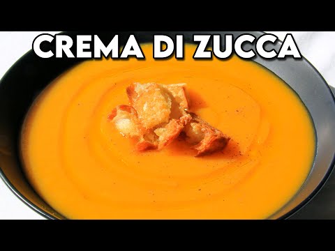 Crema Di Zucca ā Creamy Italian Butternut Squash (or Pumpkin) Soup!