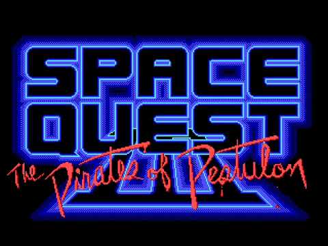 Space Quest III: The Pirates of Pestulon  - Intro (1989) [Sound Comparison]