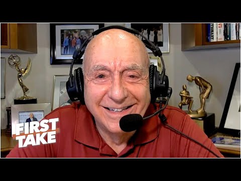 迪克-維泰爾的2021年NCAA錦標賽冠軍、四強賽和潛伏者的預測 - First Take (Dick Vitale's 2021 NCAA Tournament champion, Final Four and sleeper predictions | First Take)