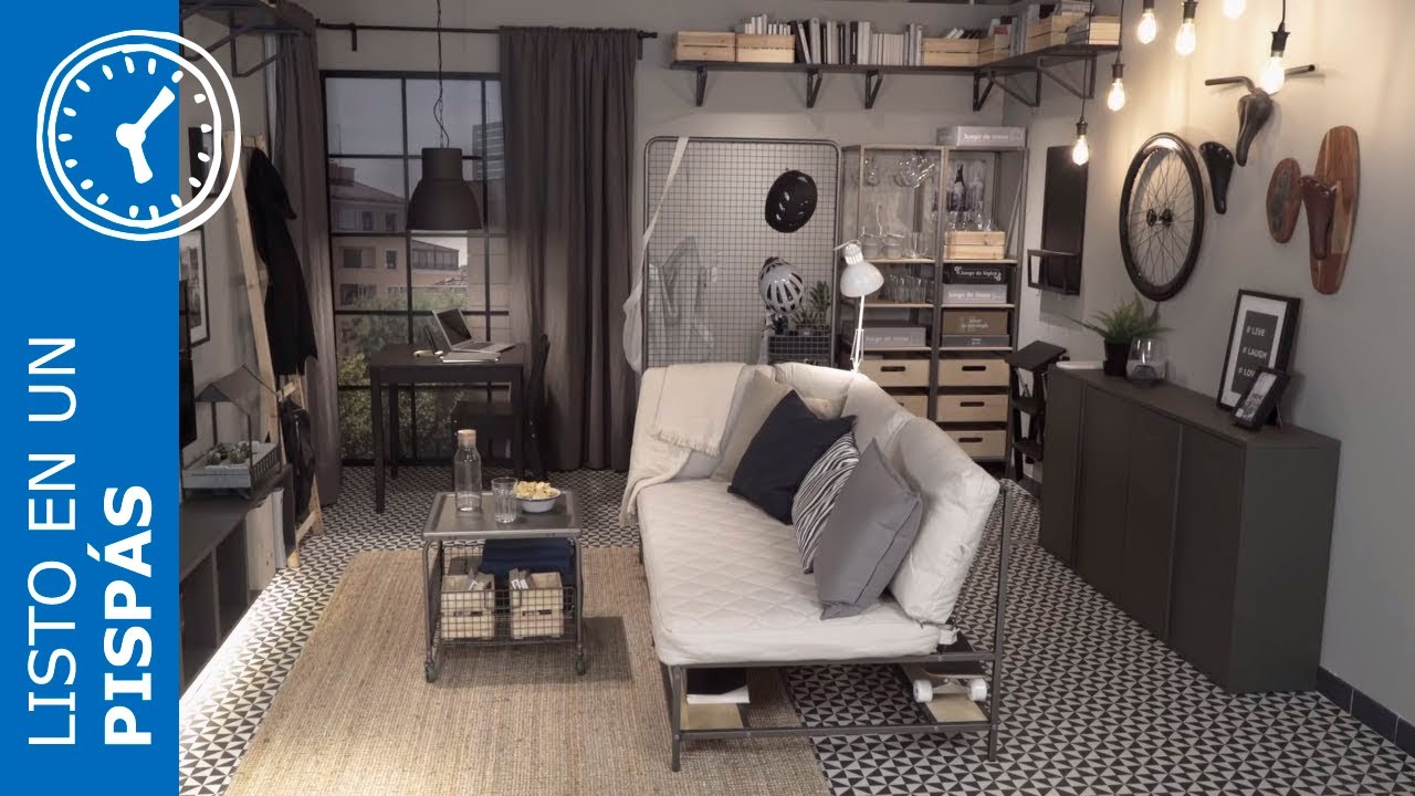Ocho muebles de Ikea con los que ganar espacio de almacenamiento en un  salón pequeño y hacer de la funcionalidad la clave del estilo