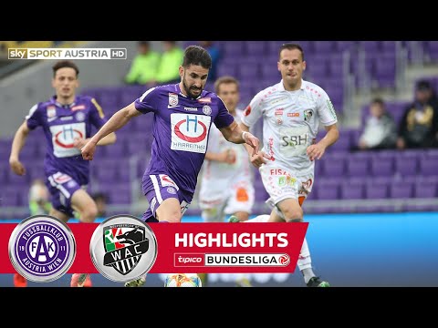 Highlights: tipico Bundesliga, 31. Runde: FK Austria Wien - Wolfsberger AC 2:0 (0:0)