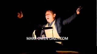 Mark Owen Singing Lantern at the Myotubular Trust Christmas Concert: 16th December 2011