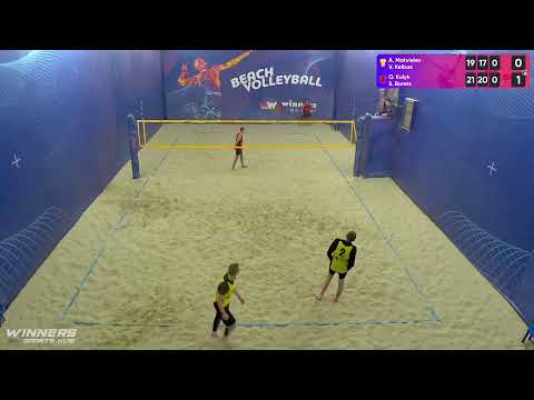 14:00 A. Matvieiev / V. Kelbas - O. Kulyk / S. Borets 20.12.2022 | Winners Beach Volleyball