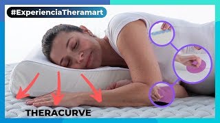 Video de Almohada Viscoelástica Ergonómica Sueño Y Descanso Reparador Theracurve