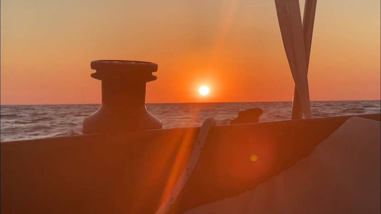 Sailing back to Punta Gorda and exhaust elbow repair