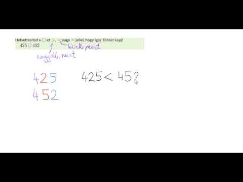 Egész számok összehasonlítása | Helyiérték | Alapszintű matematika | Khan Academy magyar