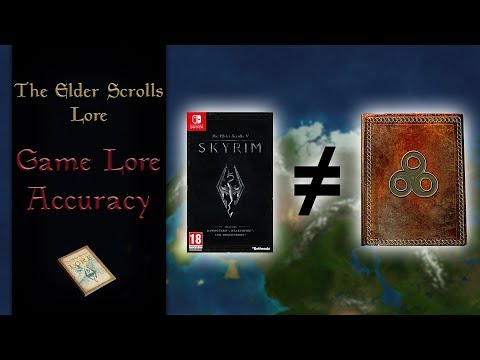 Why the Games Misrepresent the Lore Sometimes - The Elder Scrolls Lore
