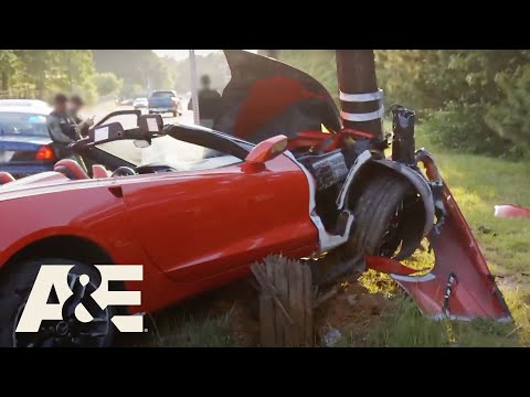 The First 48: Corvette Crashed into Electrical Pole Left Abandoned (Season 17) | A&E