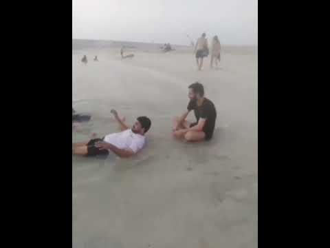 Dubai Beach enjoy with Friends Malik Shabeer and Baga Shakeel