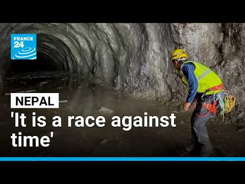 Search continues for tunnel workers in Nepal floods