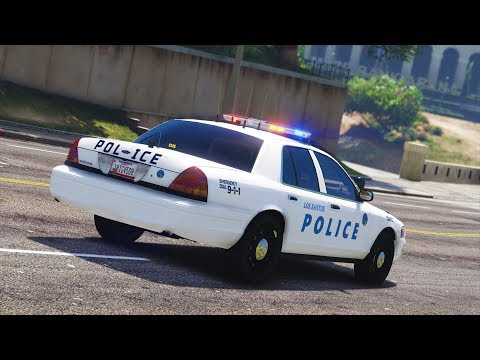 LSPDFR - Day 934 - Vehicle Crashes While Responding to Call