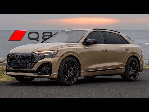 FIRST DRIVE! 2024 AUDI Q8 55TFSI 340HP FACELIFT - Better than Porsche, Tesla & BMW? Sakhir Gold