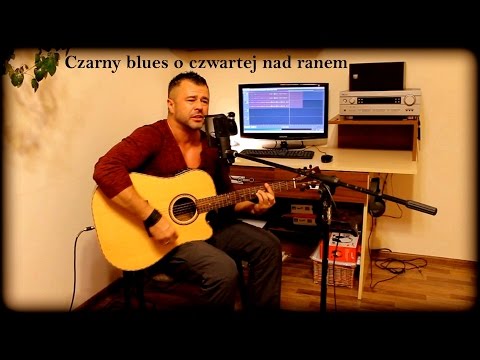 SDM. Czarny blues o czwartej nad ranem. cover. Robert Durlej