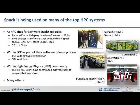 Spack: NSFDOE Day 1 Talk 2