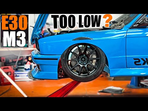 Cutting up my E30 BMW M3 for more lows!
