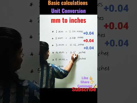 conversion mm to inches @placeofmeraki #shortvideo #youtubeshorts #trending #shorts #short #viral