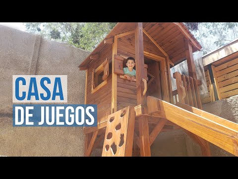 Construí una INCREÍBLE CASA de JUEGOS para mis hijos!! // PASO a PASO