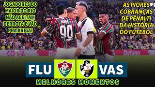 COBRANÇAS DE PÊNALTIS BISONHAS! MAIOR DO RIO NÃO ACEITOU A DERROTA E PARTIU PRA IGNORÂNCIA!