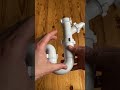 Прямоточный сифон с отводом для подключения слива от стиральной машины, без выпуска, S-4005 👍