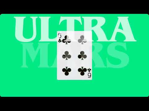 Saturn Magic - Ultra Mars Playing Cards by Gemini