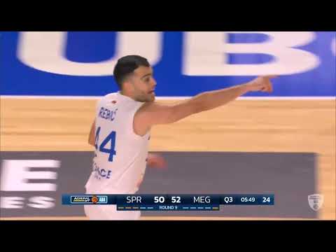 AdmiralBet ABA League 2025/26, extended HL, Round 9: Spartak Office Shoes - Mega Superbet (6.12.25)