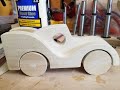 Wooden Batmobile Toy