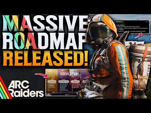 ARC Raiders NEW ROADMAP RELEASED! New Maps! New Arc & More!