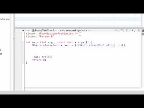 Objective C Programming Tutorial - 24 - Running the New Program