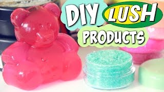 DIY LUSH Lip Scrub & Shower Jelly + HAUL - SoCraftastic