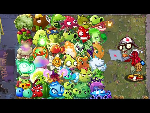 PvZ 2 Random Team Plant VS Zcorp HelpDesk Zombie LEVEL 100 - Which Plant Team Is Best?
