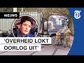 Ontbijt met protestboeren in Den Haag