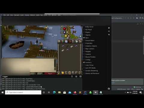 Osbot Runescape Script Tutorial Fishing Script Java