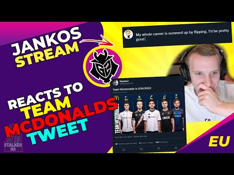G2 Jankos Answer to Team McDonalds Tweet [FUNNY]