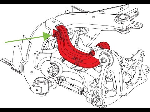 S550 Mustang Rear Camber Arm Installation