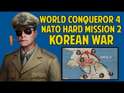 [NATO-HARD] Let's Play KOREAN WAR World Conqueror 4 GamePlay Walkthroughs