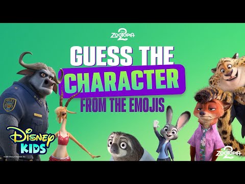 Can You Guess the Zootopia 2 Character? | Emoji Edition! 🦊🐰 | @disneykids
