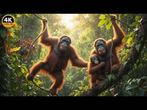 Amazing Scene of Wild Animals In 4K - Scenic Relaxation Film