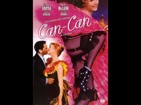 Can Can 1960  Musical / Frank Sinatra. Shirley MacLaine. Maurice Chevalier