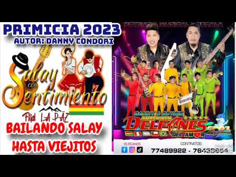 LOS DELFINES DEL AMOR - BAILANDO SALAY HASTA VIEJITOS ( DANNY & DEYBIS CONDORI  ) AUDIO OFICIAL 2023