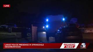 One dead, one arrested in shooting in Springdale neighborhood