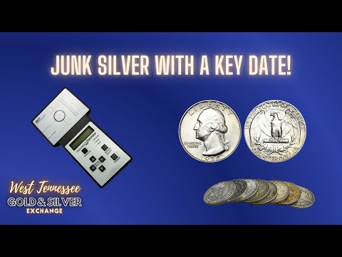 Junk Silver, Constitutional Silver with a KEY DATE Washington Quarter.