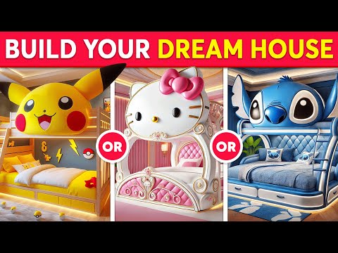 Would You Rather - Build Your Fantasy House 🤑🏡🌈  Quiz Galaxy
